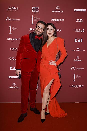 Alexander-Klaus Stecher und Judith Williams bei den 26. SPA AWARDS by Ad Alliance beim Stanglwirt am 25.03.2023 in Going am Wilden Kaiser (©Foto: Franziska Krug für Ad Alliance)